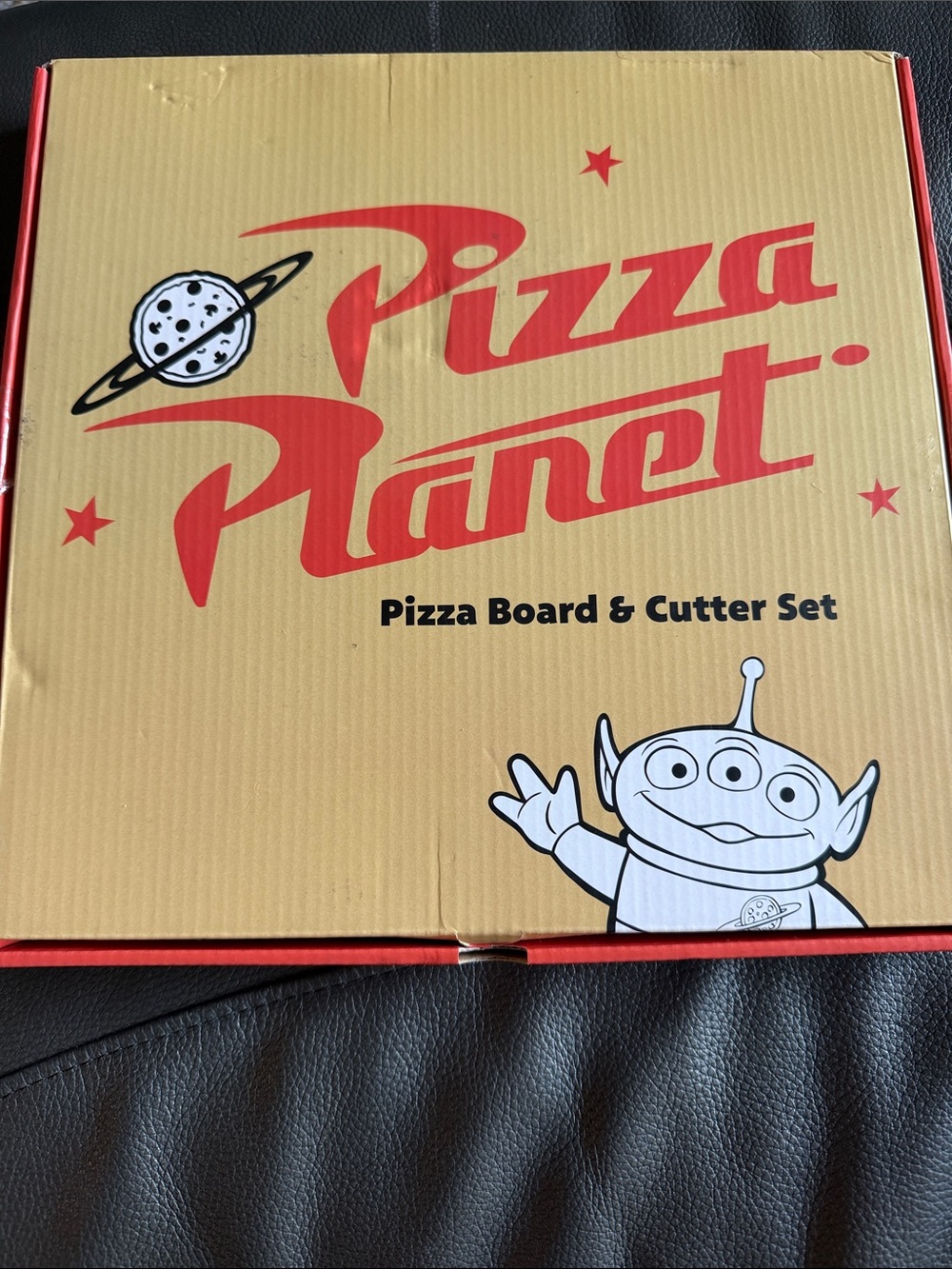 Pizza Planet Pizza Board & Cutter Set